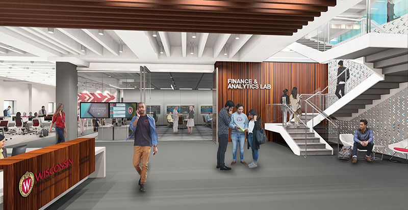 The Learning Commons project will create a new heart for Grainger Hall.