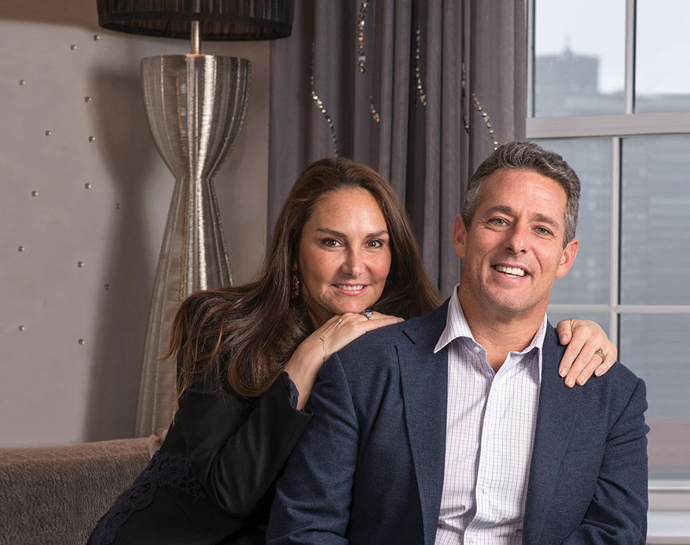 Ricky and Mara Sandler believe the Learning Commons project will help inspire students now as well as attract and engage future Business Badgers.