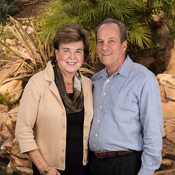 Tom and Barbara Stevens portrait