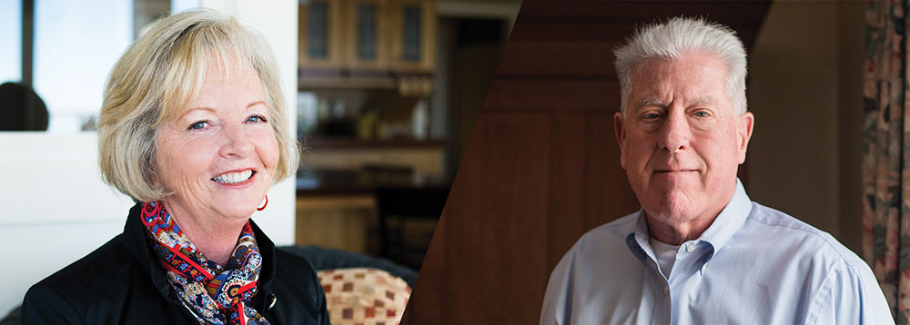 co-chairs Cynthia Ihlenfeld and John J. Oros