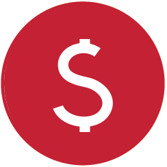 dollar sign icon