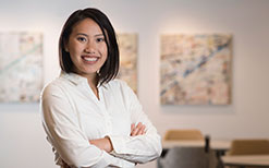 UW School of Business student Andrea Xiong