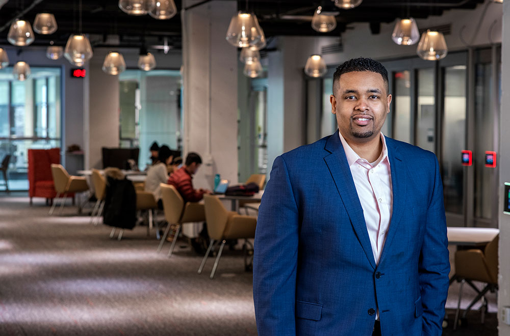 Terry Brimley has a range of experience he plans to tap into to help others after earning his MBA.