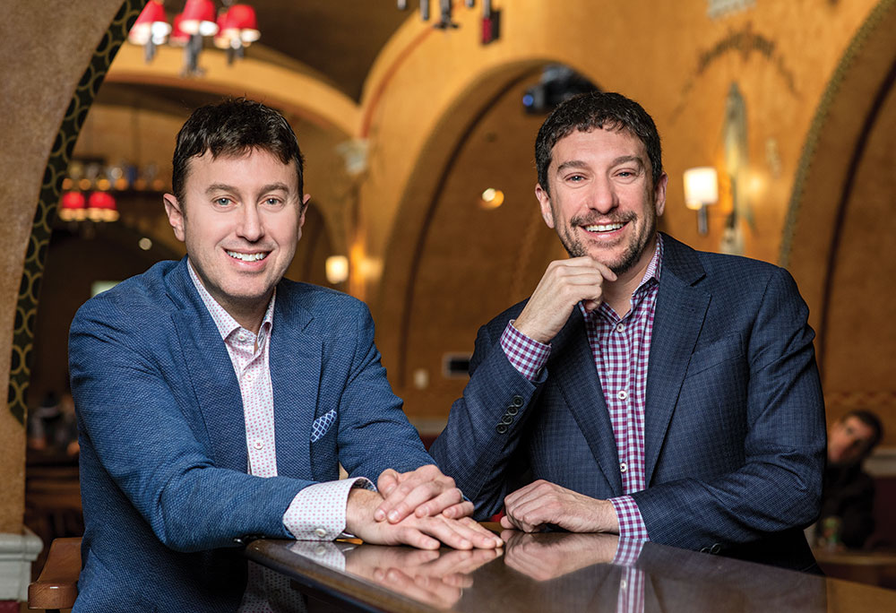 Ross Freedman (left) and Brad Schneider met as UW–Madison freshmen