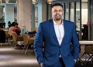 Terry Brimley plans to use his MBA to give back