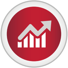 Bar graph icon