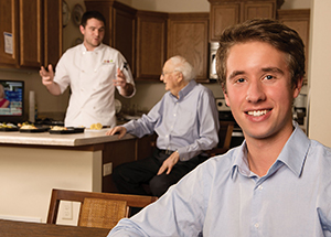 Alumni groundbreaker Nathan Allman