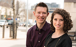 Tim Masterton (MBA ’18), Associate Brand Manager, Conagra Brands, and Julianna Masterton (MBA ’18), Associate Brand Manager, SC Johnson