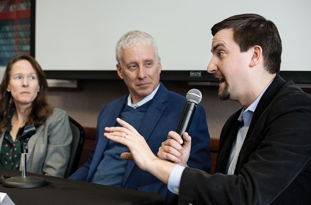 David Brancaccio, host and senior editor of public radio’s Marketplace Morning Report
