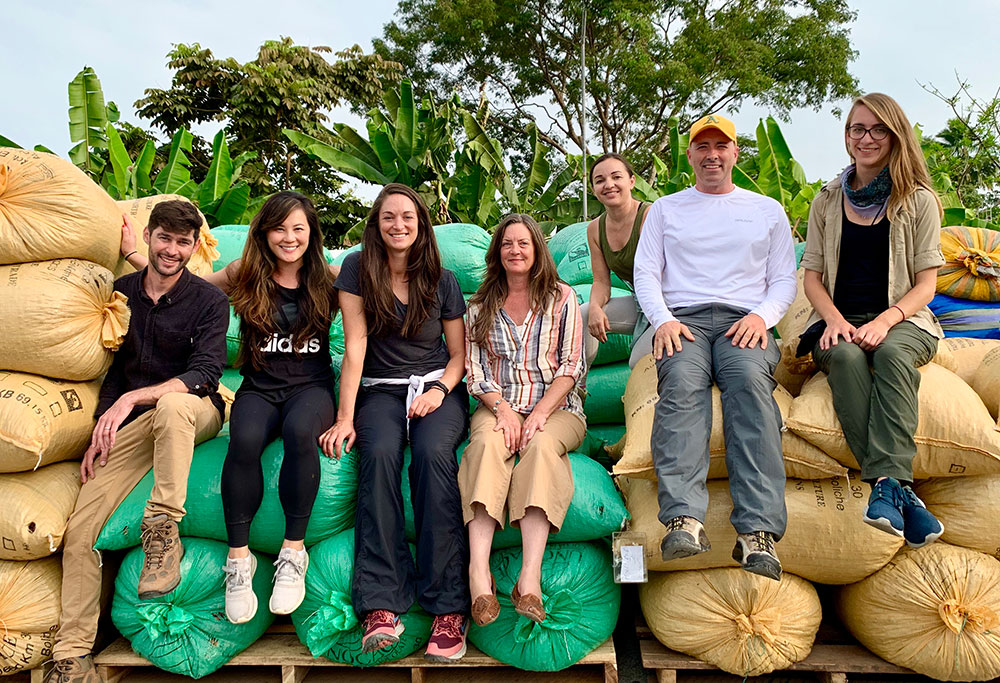 mike forbes and a group of his Alter Eco employees