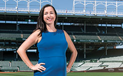 Kelly Linstroth, Chicago Cubs director of marketing and fan insights
