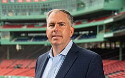 Ryan Oremus, Boston Red Sox vice president of finance (BBA '97)
