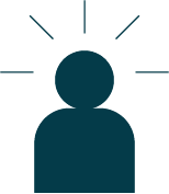 graphic of a person