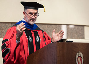 Outgoing interim Wisconsin School of Business Dean Barry Gerhart